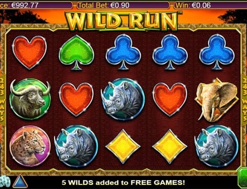 Символы онлайн игры Wild Run