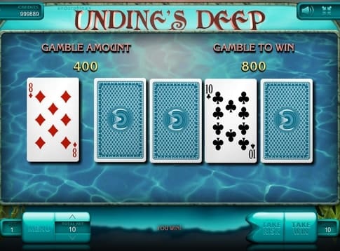 Риск игра онлайн аппарата Undine’s Deep